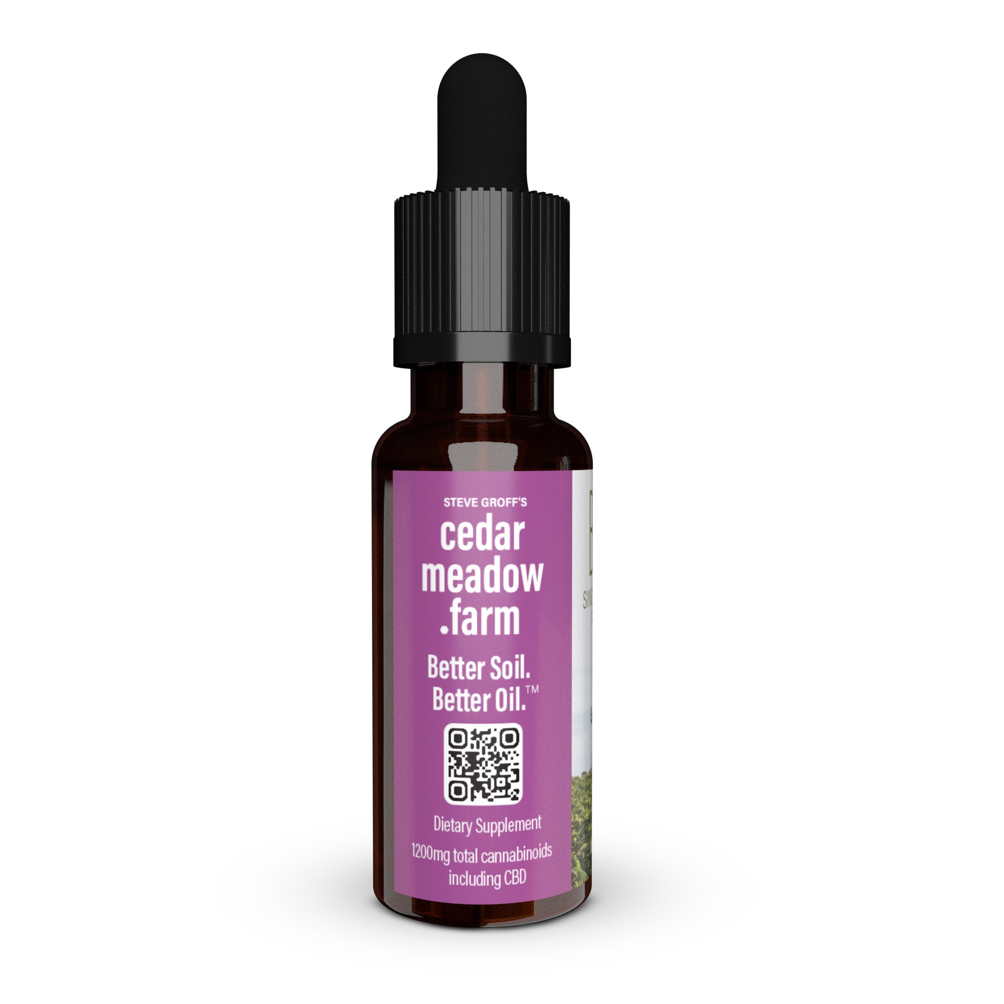 CBD Oil Bacon Flavor-A crisp new look for the same incredible oil that you've come to love!We made BETTER just for you. Full Spectrum: All of the naturally-occurring compounds in the -Cedar Meadow Farm