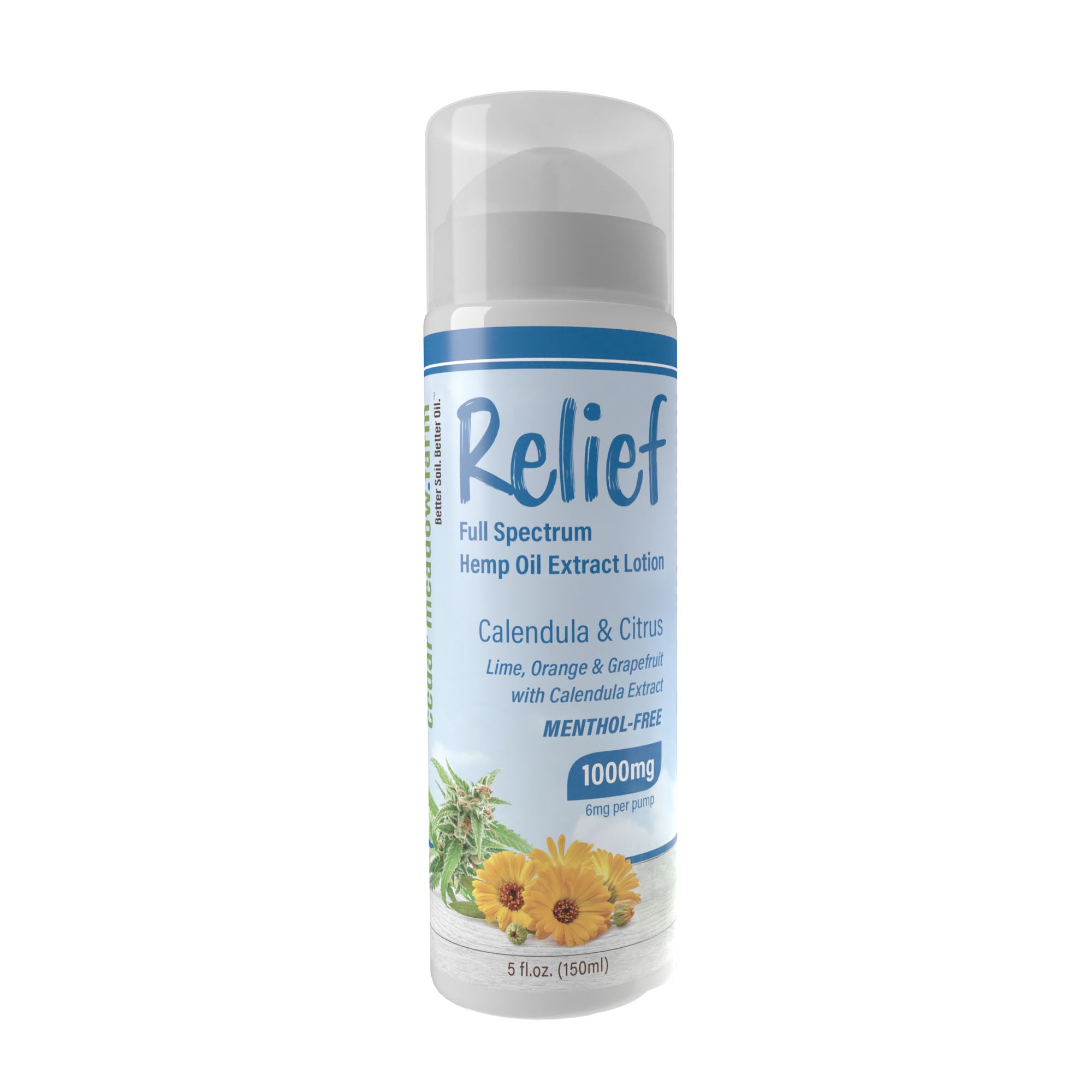 RELIEF CBD Lotion - Full Size (1000mg)