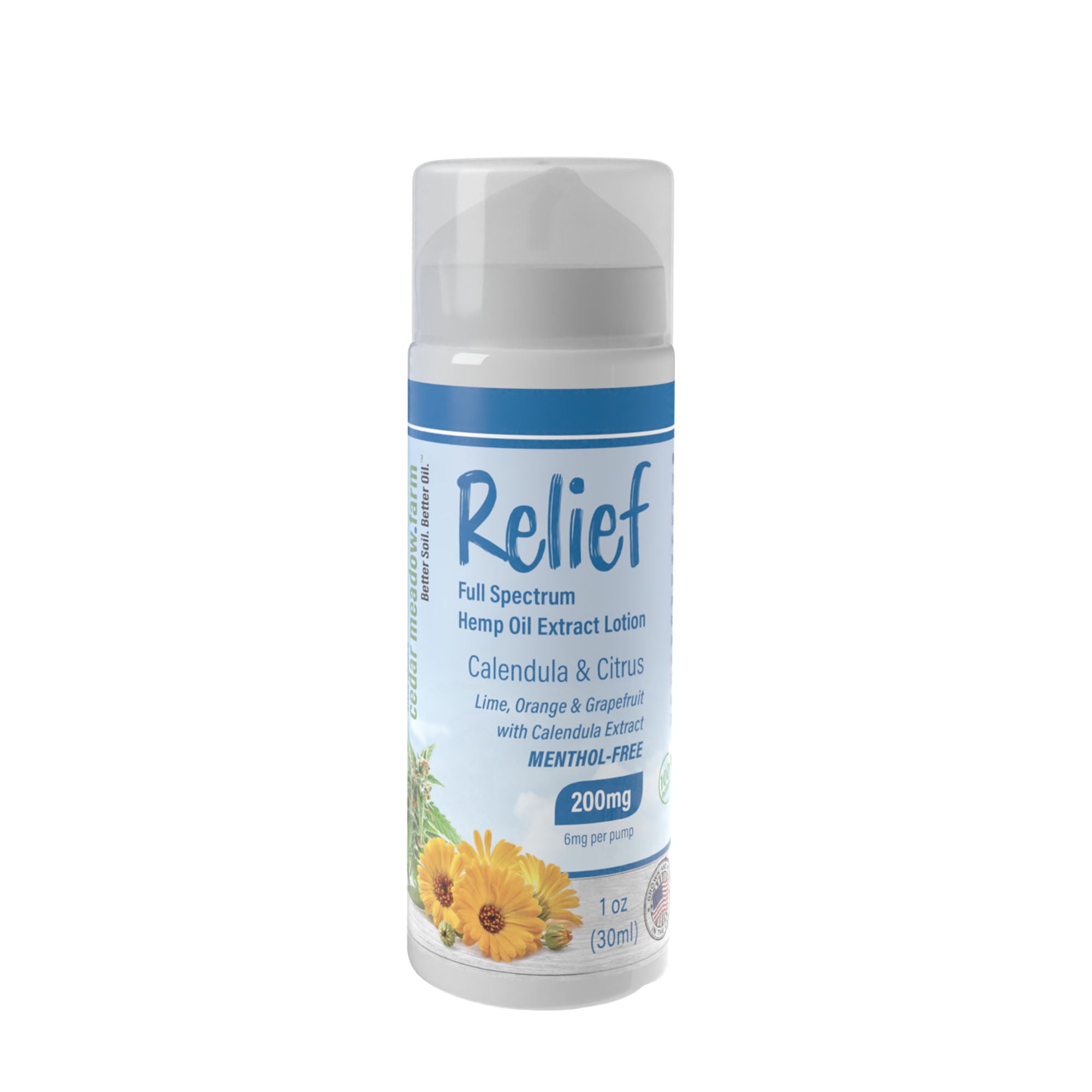 RELIEF CBD Lotion - Travel Size (200mg)