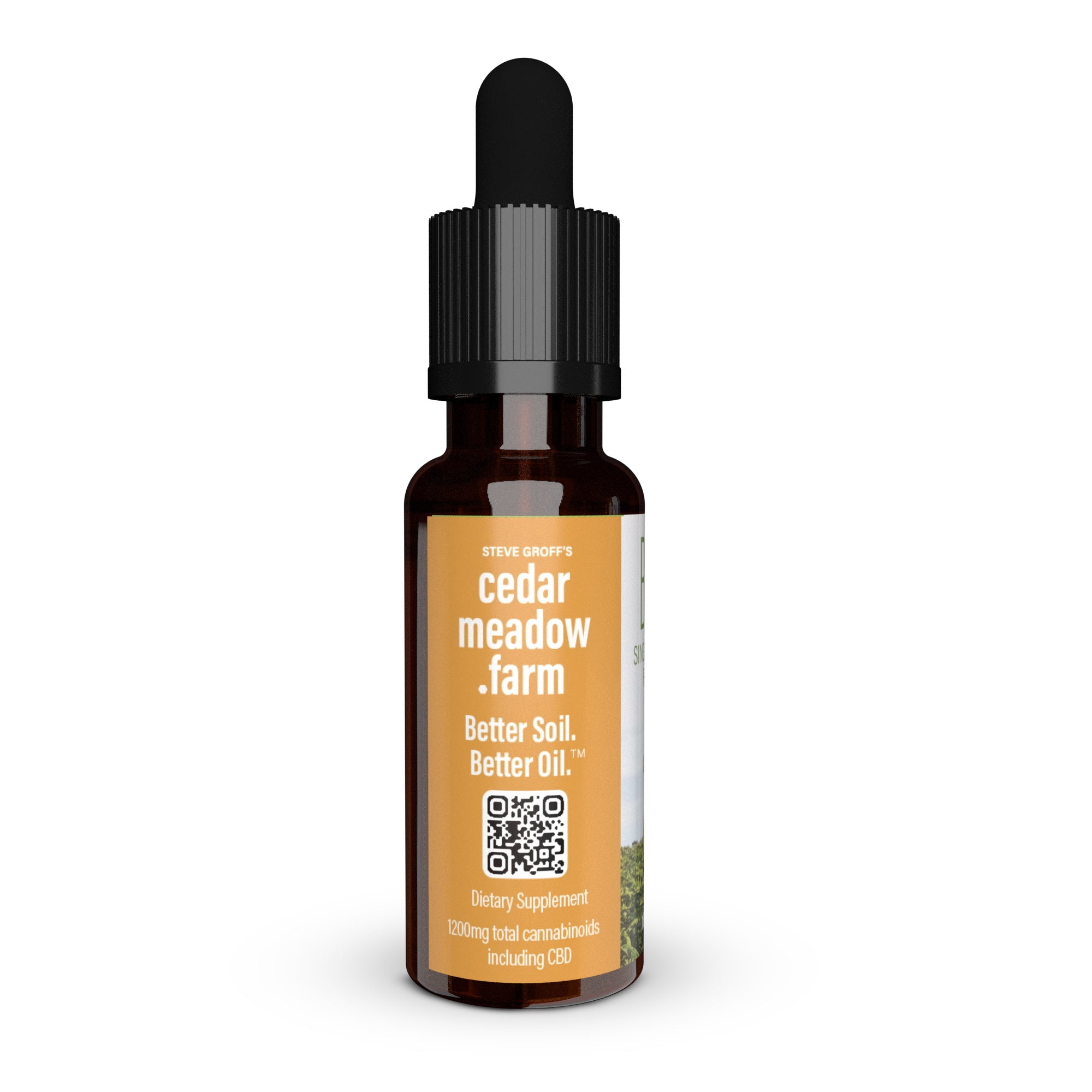 CBD Oil Original Flavor-A crisp new look for the same incredible oil that you've come to love!We made BETTER just for you. Full Spectrum: All of the naturally-occurring compounds in the -Cedar Meadow Farm