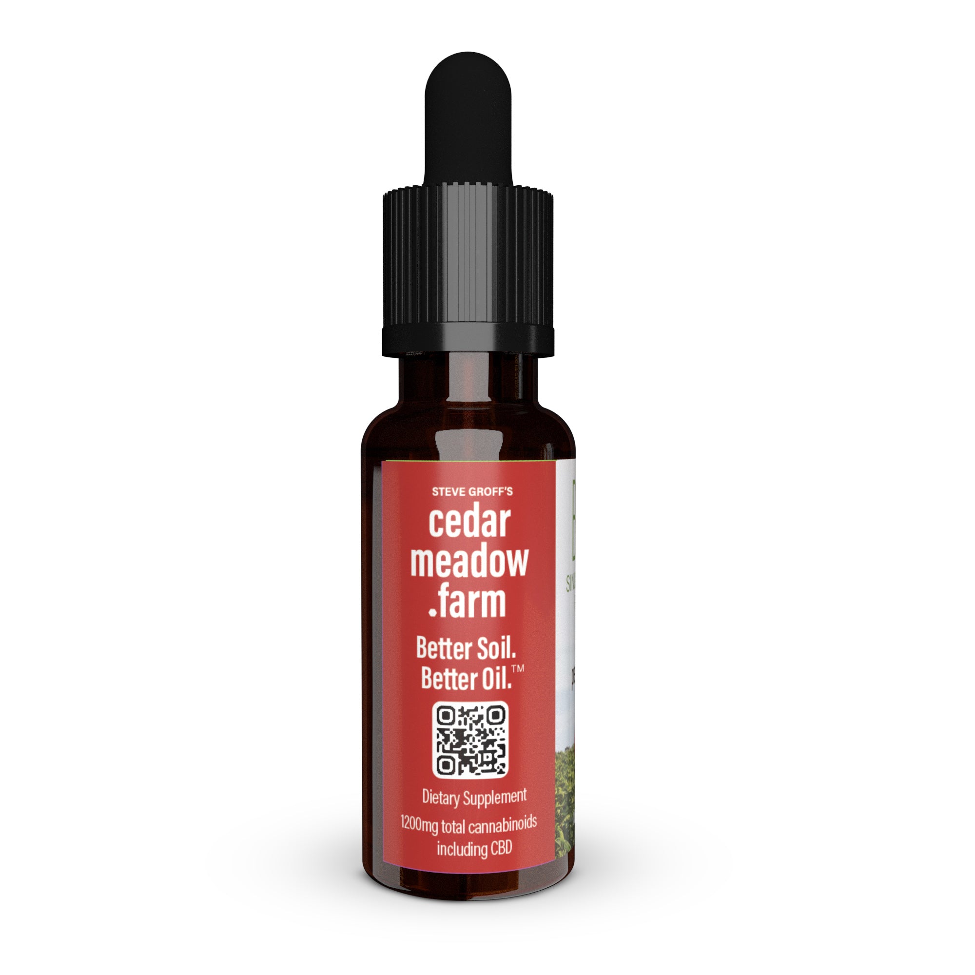 CBD Oil Peppermint Flavor-A crisp new look for the same incredible oil that you've come to love!We made BETTER just for you. Full Spectrum: All of the naturally-occurring compounds in the -Cedar Meadow Farm